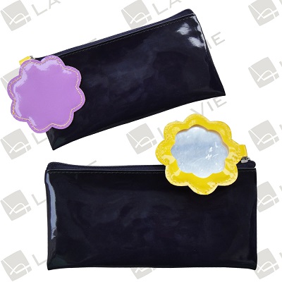 Shiny pu pouch